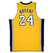 NBA Kobe Bryant Signed Lakers Gold (Home) Jersey